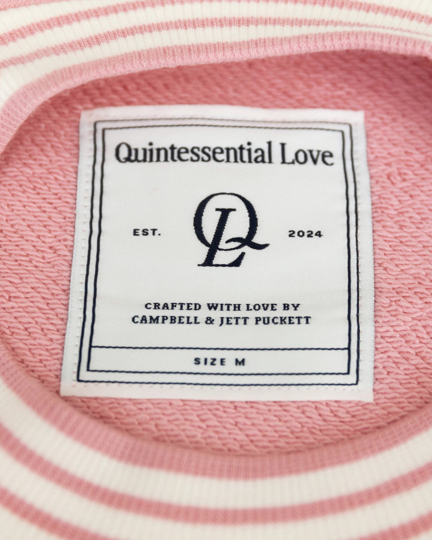 Pink Pookie Varsity Crewneck