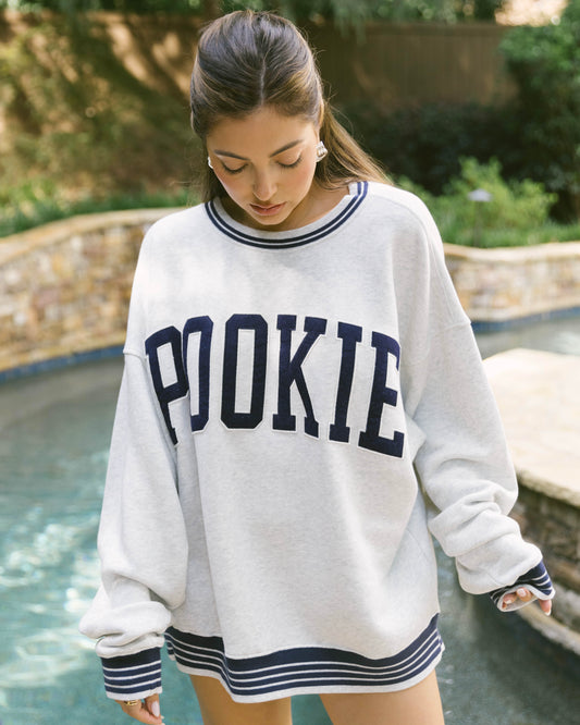 All American Pookie Varsity Crewneck